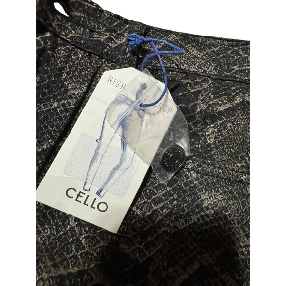 Cello Women’s High Rise Crop Snakeskin Size 1 NWT - Picture 6 of 13